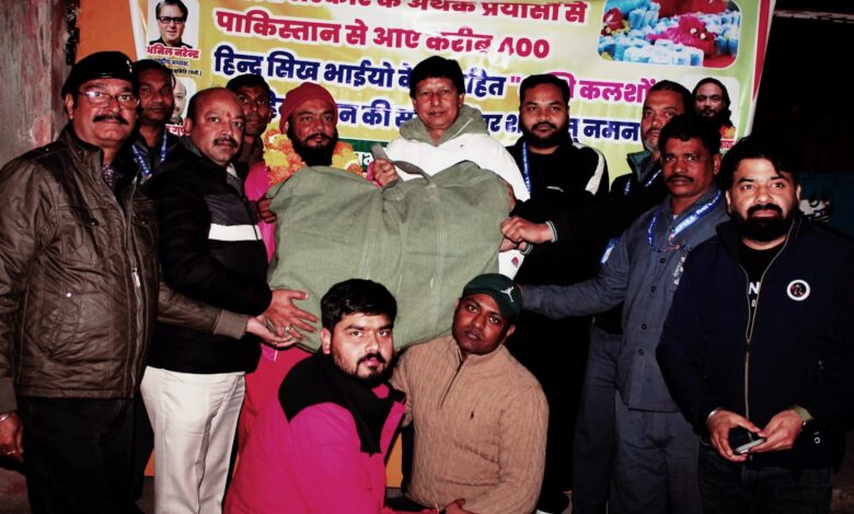 कराची से दिल्ली पहुंचे अस्थिकलश कराची से दिल्ली पहुंचे अस्थिकलश