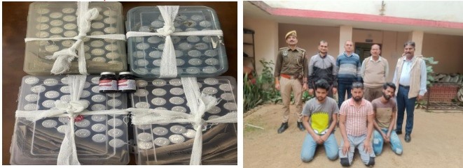 पुलिस ने नशे में प्रयोग करने वाली एविल इंजेक्शन का जखीरा पकड़ा पुलिस ने नशे में प्रयोग करने वाली एविल इंजेक्शन का जखीरा पकड़ा