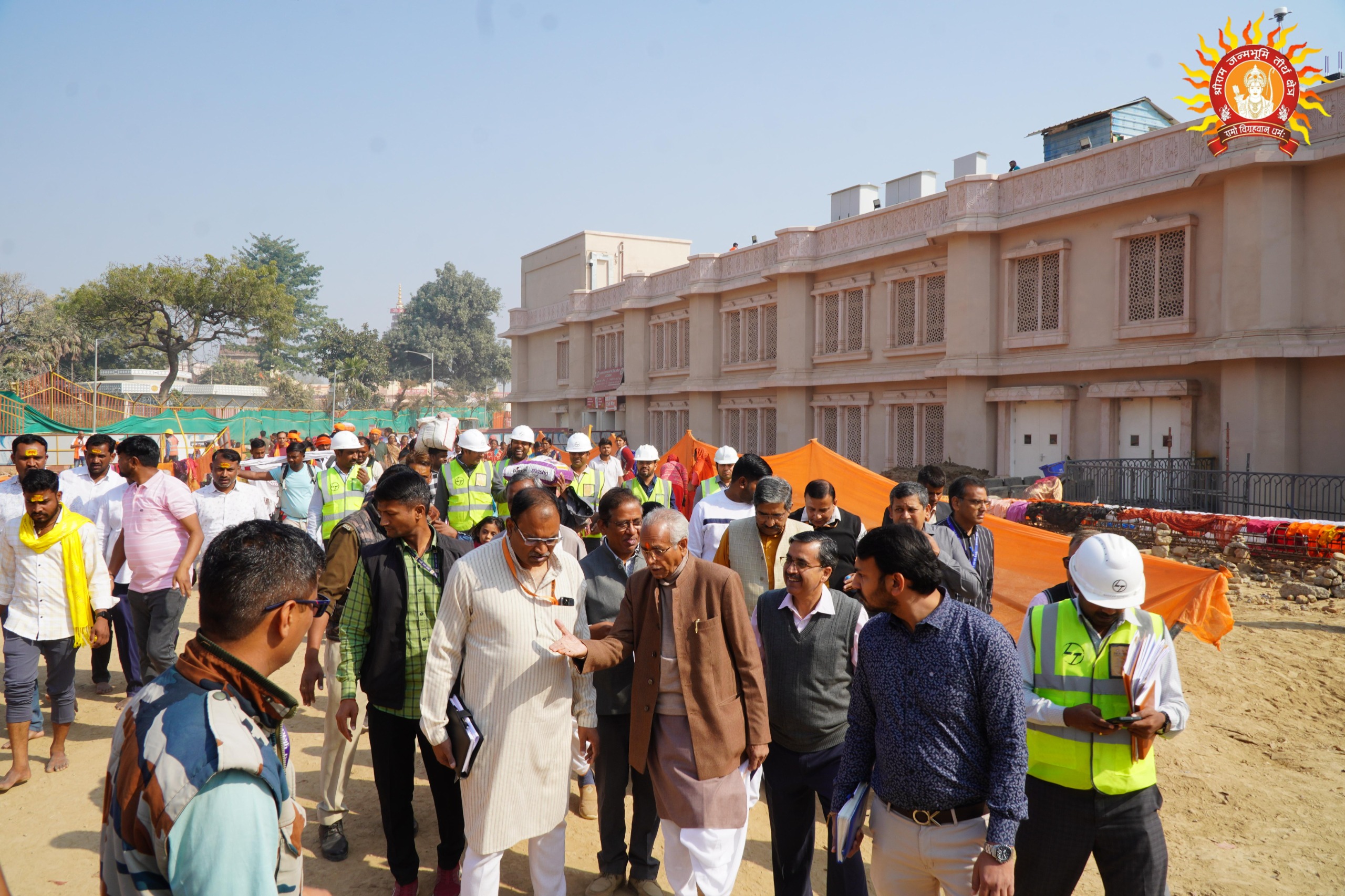 श्रीराम जन्मभूमि मन्दिर निर्माण समिति के चेयरमैन श्रीराम जन्मभूमि मन्दिर निर्माण समिति के चेयरमैन