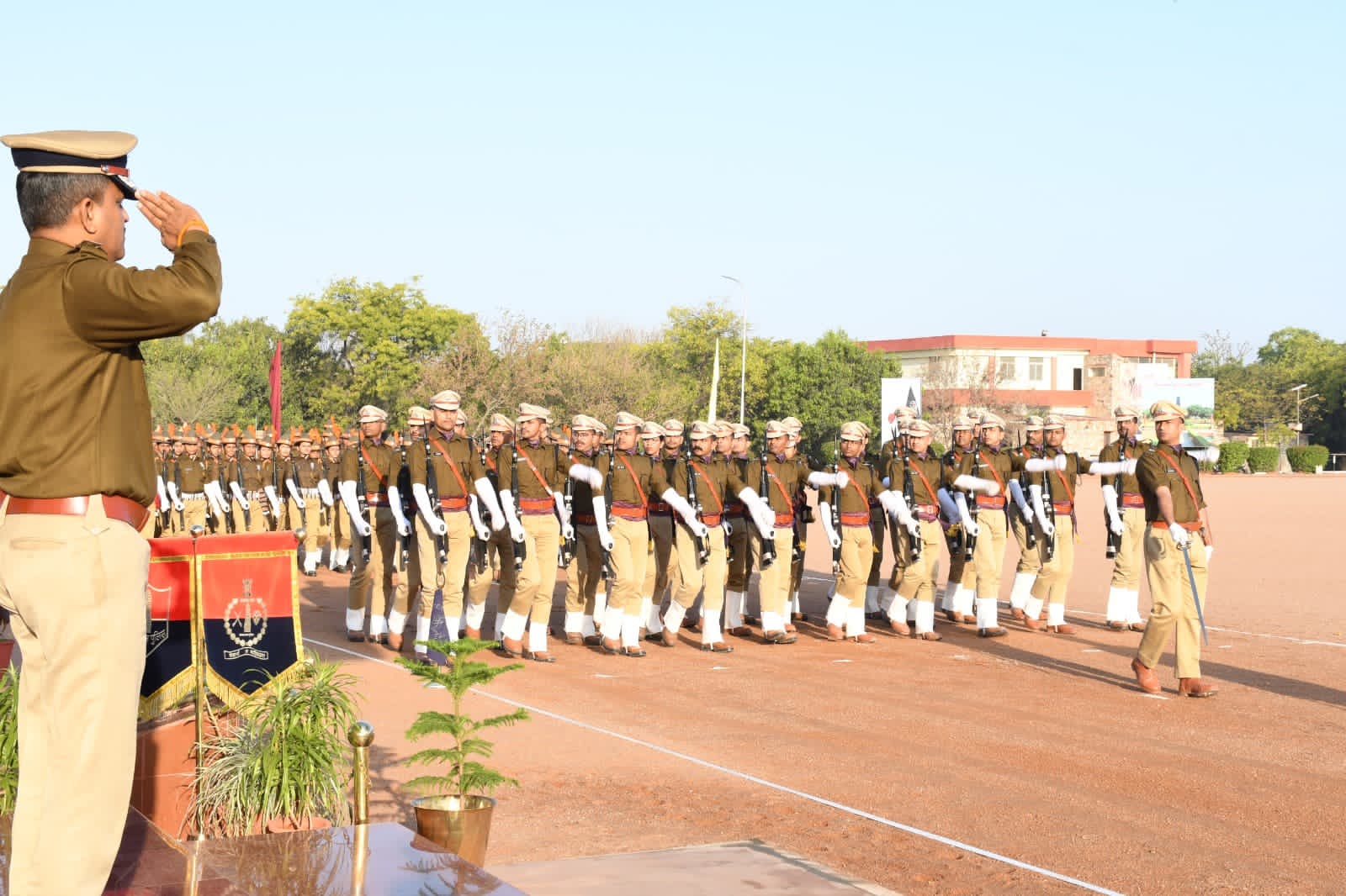 राजस्थान पुलिस अकादमी का पदक वितरण समारोह राजस्थान पुलिस अकादमी का पदक वितरण समारोह