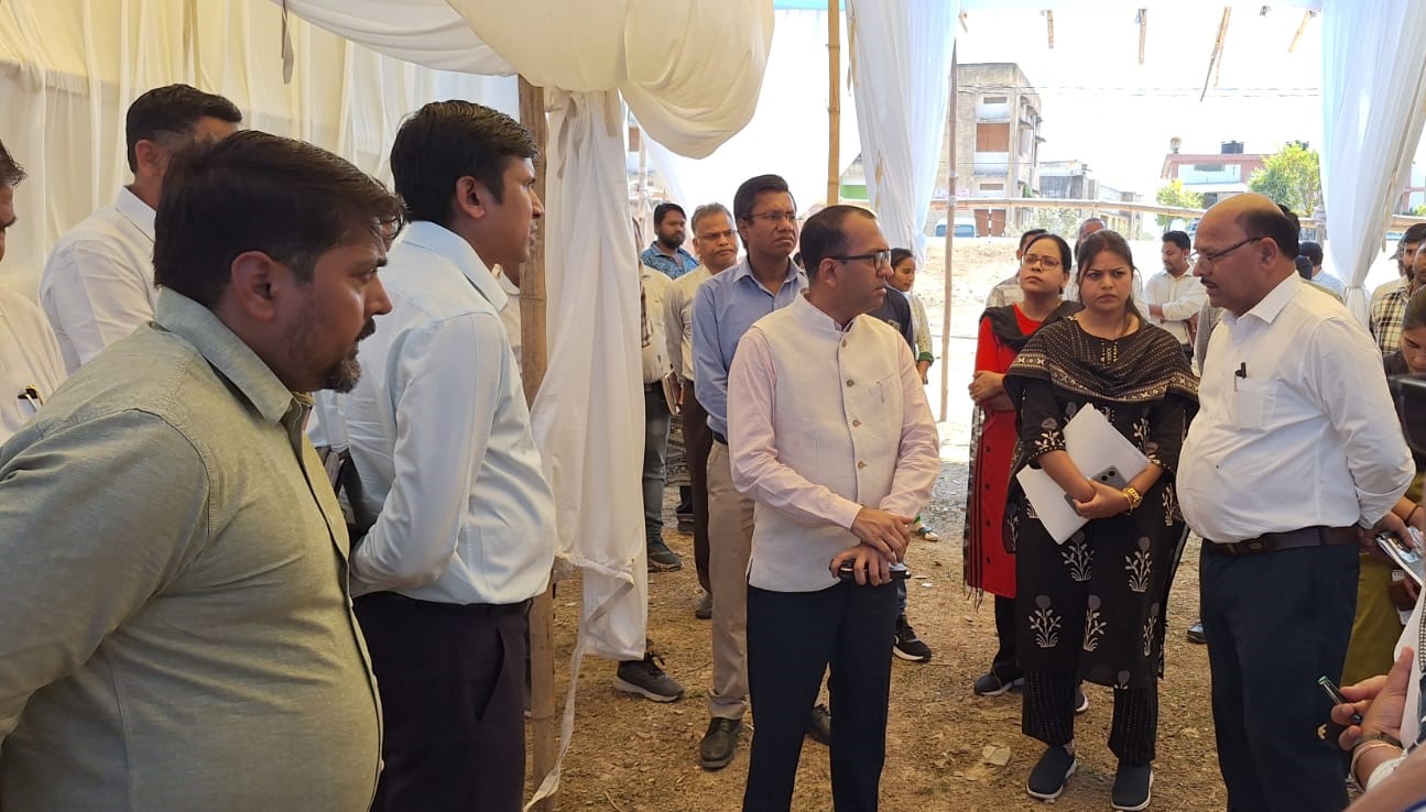 कोरबा : कलेक्टर और एसपी ने किया पाली महोत्सव आयोजन स्थल का निरीक्षण कोरबा : कलेक्टर और एसपी ने किया पाली महोत्सव आयोजन स्थल का निरीक्षण