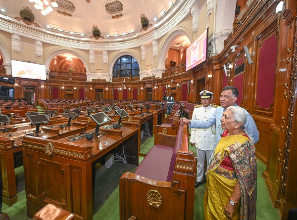 Governor visited the Uttar Pradesh Legislative Assembly gallery Governor visited the Uttar Pradesh Legislative Assembly gallery