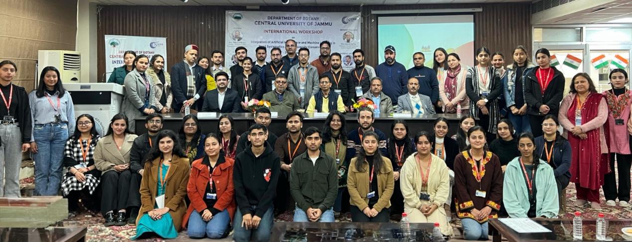 प्लांट सिस्टमैटिक्स और जैव विविधता संरक्षण में एआई और एमएल पर अंतर्राष्ट्रीय कार्यशाला संपन्न प्लांट सिस्टमैटिक्स और जैव विविधता संरक्षण में एआई और एमएल पर अंतर्राष्ट्रीय कार्यशाला संपन्न