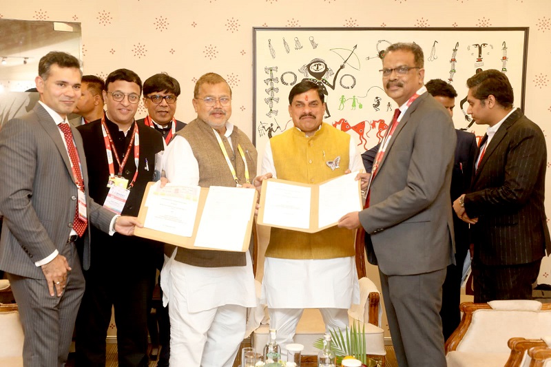 जीआईएसः मप्र की विद्युत कंपनियों के साथ चार एमओयू पर हुए हस्ताक्षर जीआईएसः मप्र की विद्युत कंपनियों के साथ चार एमओयू पर हुए हस्ताक्षर