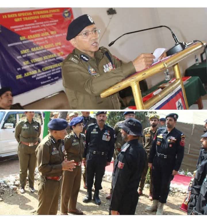 एडीजीपी सशस्त्र श्री आनंद जैन ने सीटीसी सुंजवान में त्वरित प्रतिक्रिया दल प्रशिक्षण पाठ्यक्रम का उद्घाटन किया एडीजीपी सशस्त्र श्री आनंद जैन ने सीटीसी सुंजवान में त्वरित प्रतिक्रिया दल प्रशिक्षण पाठ्यक्रम का उद्घाटन किया