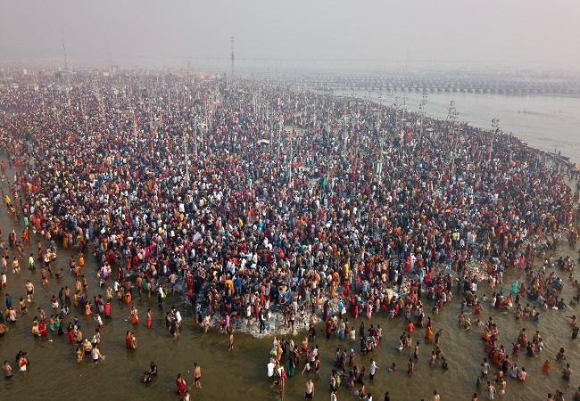 महाकुम्भ महाशिवरात्रि स्नान 2 महाकुम्भ महाशिवरात्रि स्नान 2