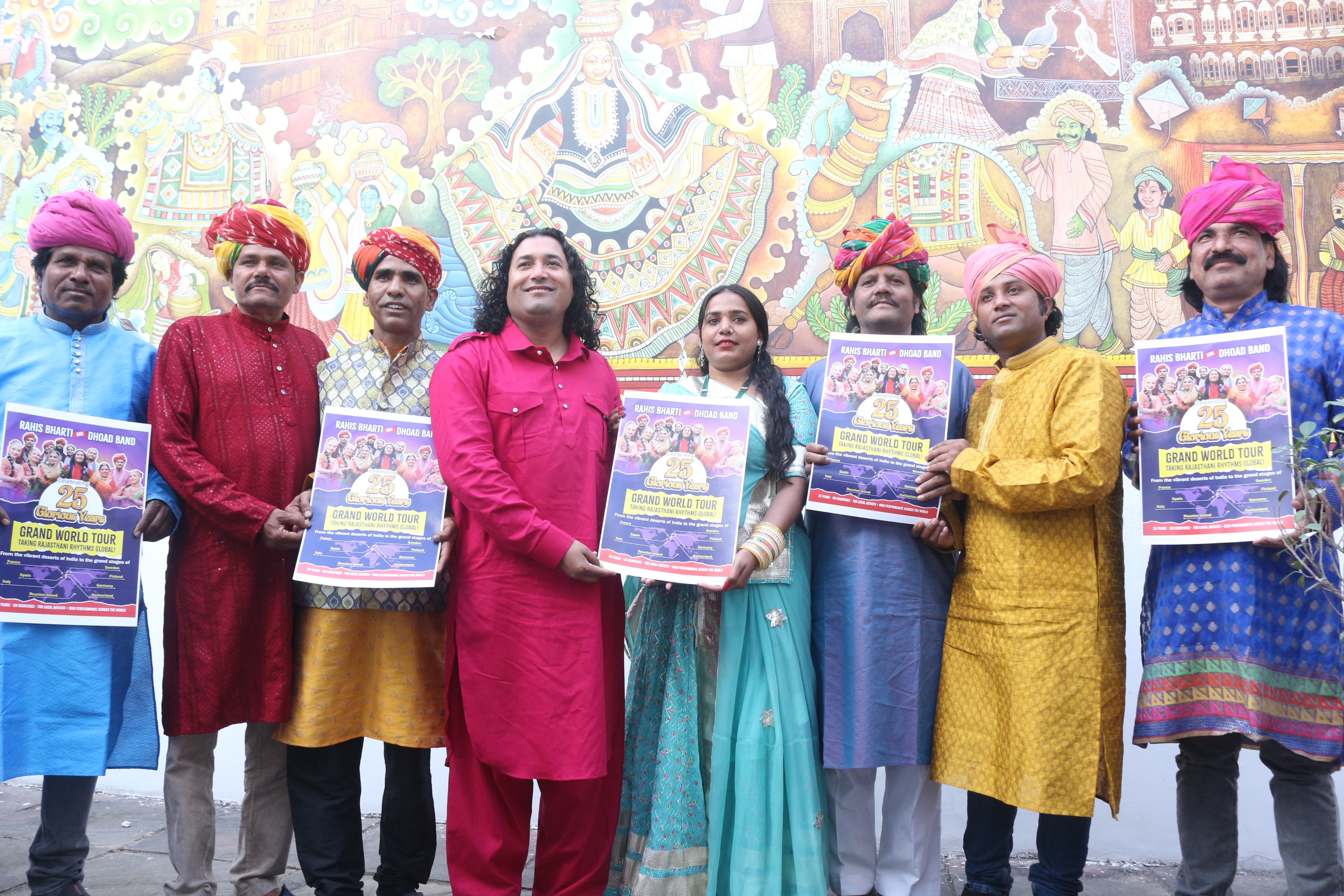 धोद बैंड दुनिया भर में बिखेरेगा राजस्थानी कला-संस्कृति की छठा धोद बैंड दुनिया भर में बिखेरेगा राजस्थानी कला-संस्कृति की छठा