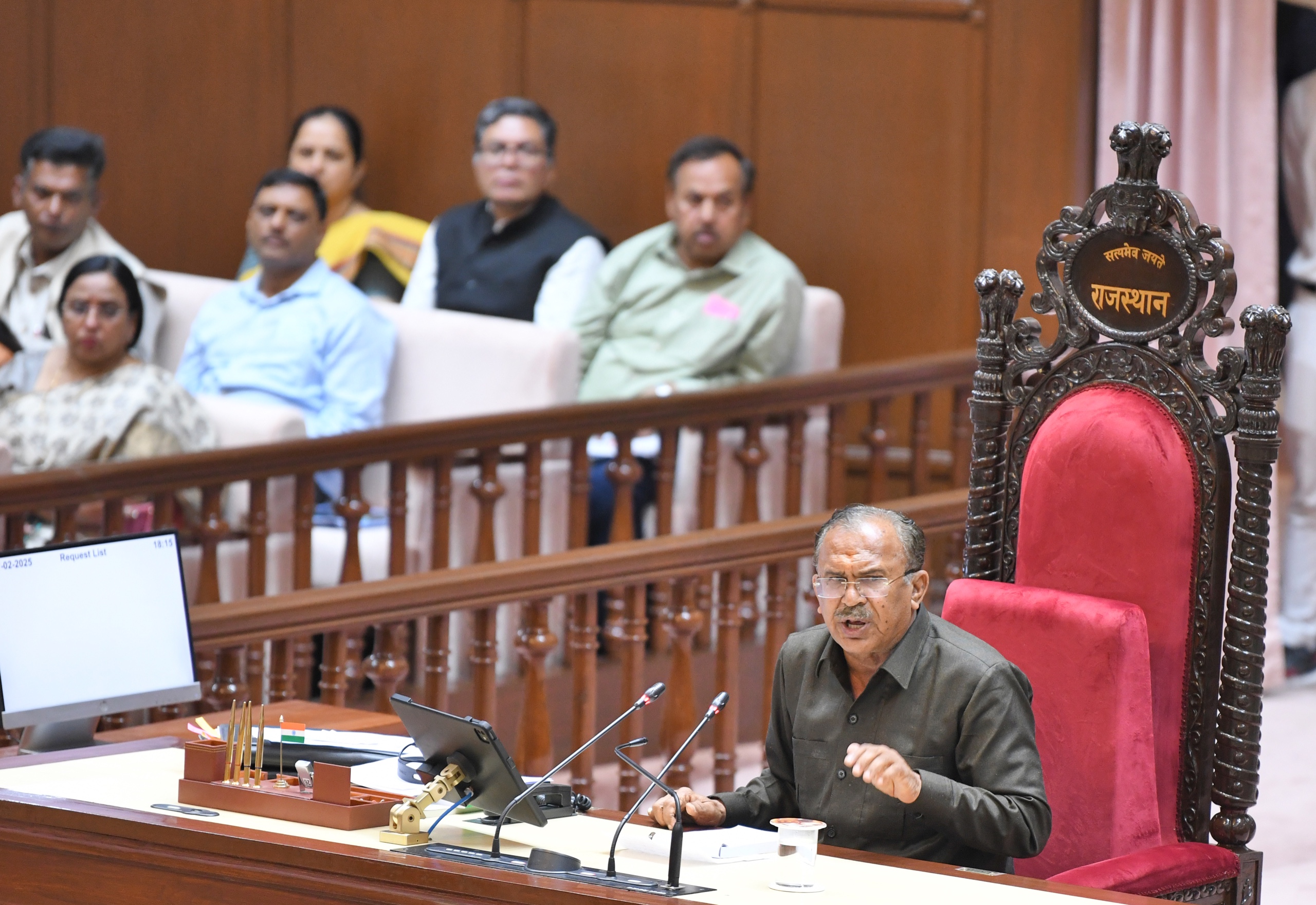 राजस्थान विधान सभा अध्यक्ष वासुदेव देवनानी राजस्थान विधान सभा अध्यक्ष वासुदेव देवनानी
