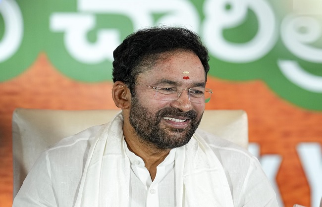 खान मंत्री जी. किशन रेड्डी का फाइल फोटो खान मंत्री जी. किशन रेड्डी का फाइल फोटो