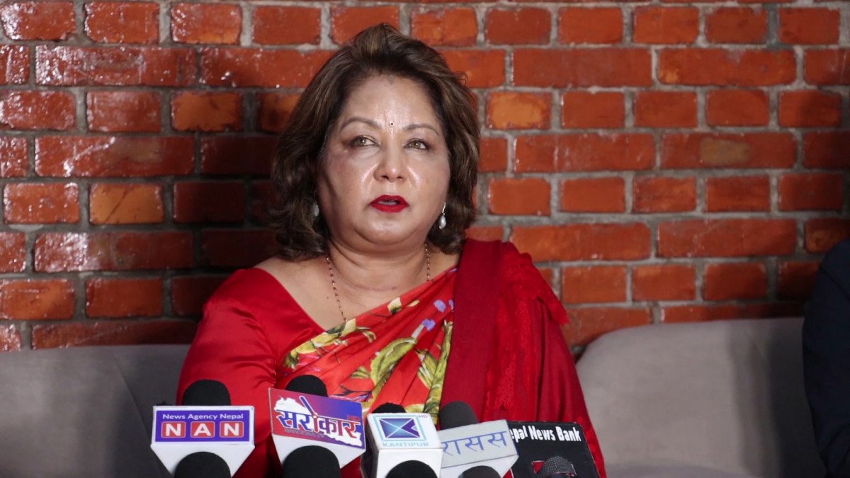 नेपाल की विदेश मंत्री डा आरजू राणा नेपाल की विदेश मंत्री डा आरजू राणा