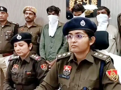 बैंक मैनेजर के घर लूटपाट करने वाले आरोपित बैंक मैनेजर के घर लूटपाट करने वाले आरोपित