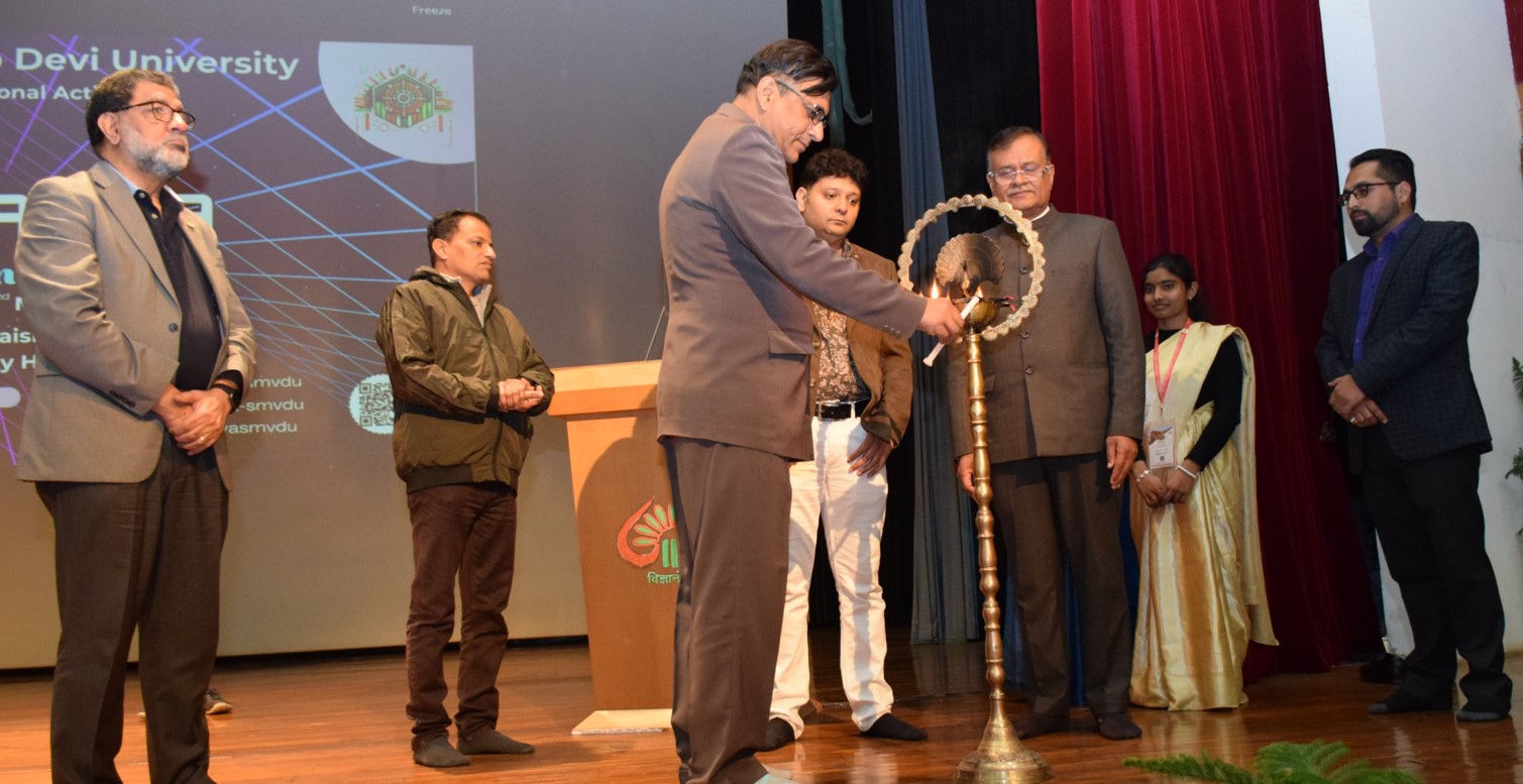 एसएमवीडीयू में सतत भविष्य के लिए बहुविषयक अनुसंधान पर अंतर्राष्ट्रीय सम्मेलन का आयोजन एसएमवीडीयू में सतत भविष्य के लिए बहुविषयक अनुसंधान पर अंतर्राष्ट्रीय सम्मेलन का आयोजन