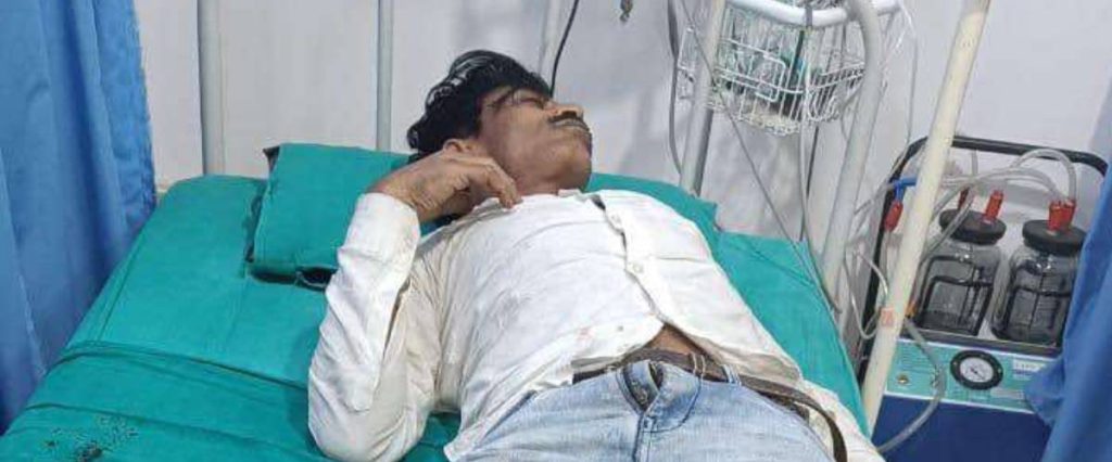 इनकाउंटर में गोली लगने से घायल गुड्डू पटेल इनकाउंटर में गोली लगने से घायल गुड्डू पटेल
