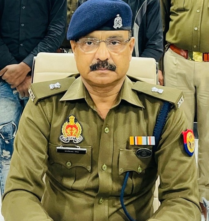 पुलिस अधीक्षक नगर कुमार रणविजय सिंह। पुलिस अधीक्षक नगर कुमार रणविजय सिंह।