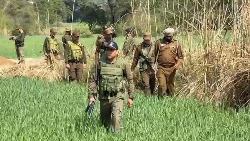 Search operation of security forces continues in many areas of Kathua district Search operation of security forces continues in many areas of Kathua district