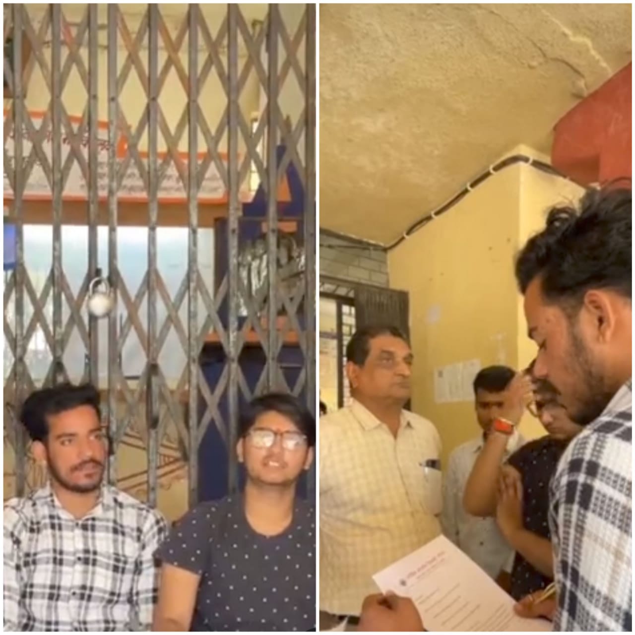 काॅलेज में किया प्रदर्शन,सौंपा ज्ञापन काॅलेज में किया प्रदर्शन,सौंपा ज्ञापन
