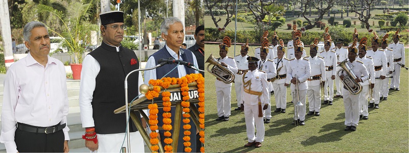 मंत्रालय में हुआ राष्ट्र-गीत और राष्ट्र-गान का सामूहिक गायन मंत्रालय में हुआ राष्ट्र-गीत और राष्ट्र-गान का सामूहिक गायन
