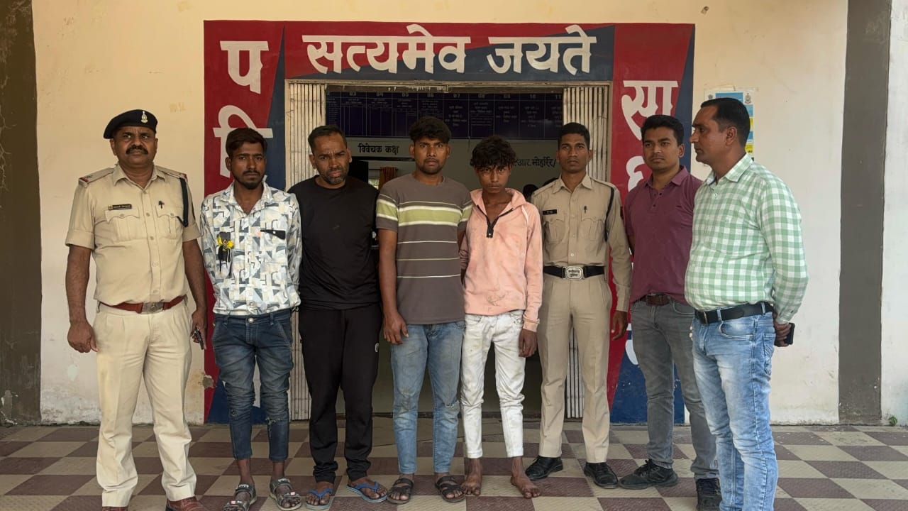कोरबा : पुलिस ने चोरी के मामले का किया खुलासा, चार आरोपी गिरफ्तार कोरबा : पुलिस ने चोरी के मामले का किया खुलासा, चार आरोपी गिरफ्तार