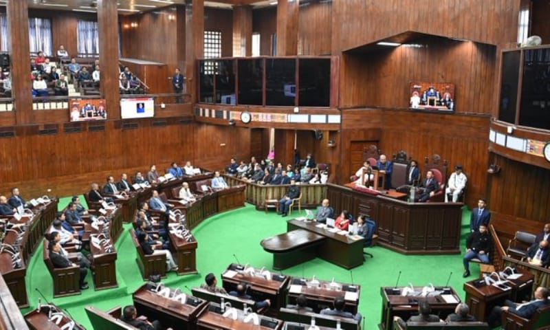 মিজোরাম বিধানসভা অধিবেশন (ফাইল ফটো) মিজোরাম বিধানসভা অধিবেশন (ফাইল ফটো)