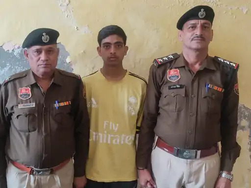 युवक को पुलिस को किया गिरफ्तार युवक को पुलिस को किया गिरफ्तार