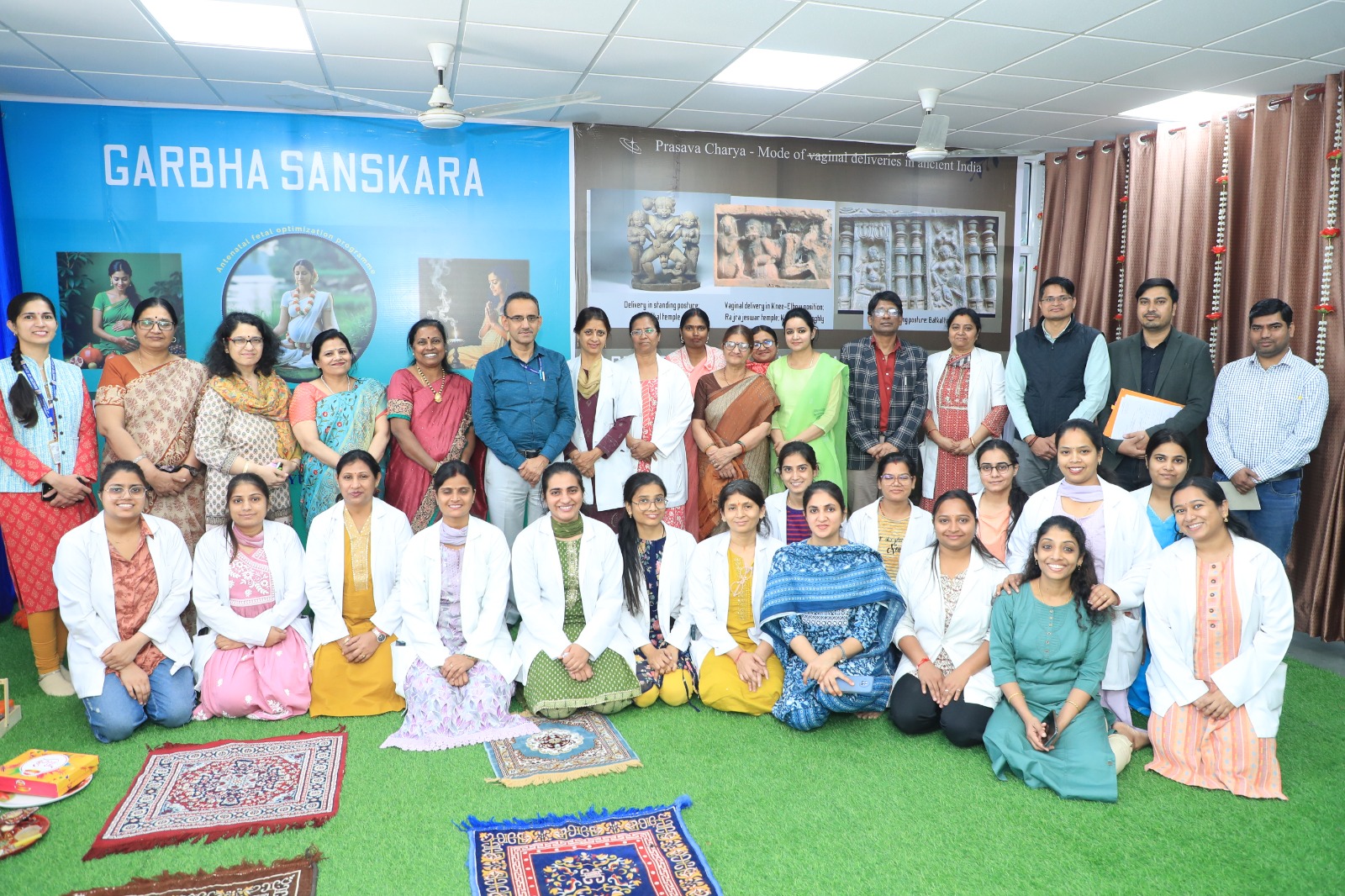 गर्भधारण करने एवं गर्भ में शिशु के स्वस्थ एवं सम्पूर्ण विकास के लिए श्रेयसी प्रजा इकाई का शुभारंभ गर्भधारण करने एवं गर्भ में शिशु के स्वस्थ एवं सम्पूर्ण विकास के लिए श्रेयसी प्रजा इकाई का शुभारंभ
