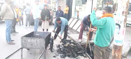नगर निगम ने चलाया अतिक्रमण हटाओ अभियान