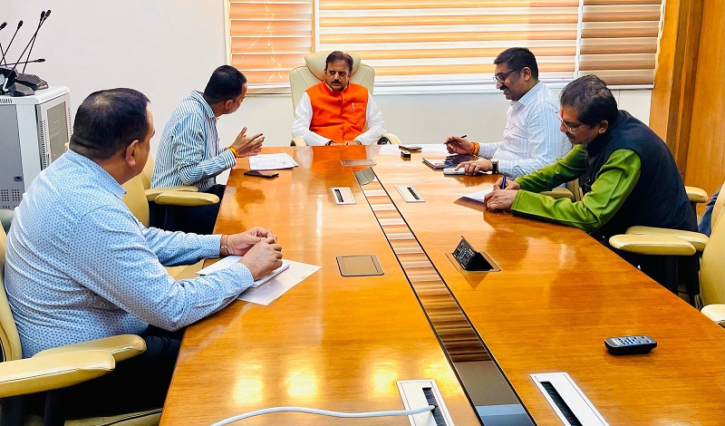 रीवा एवं मऊगंज ज़िले में जल जीवन मिशन के कार्यों की समीक्षा