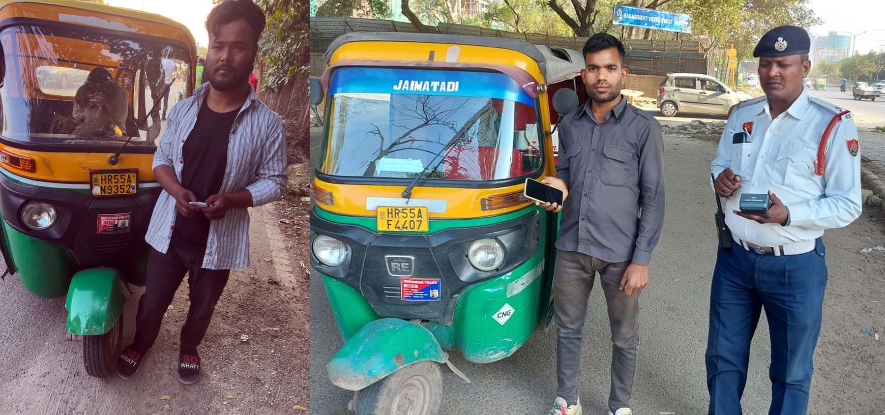 यातायात नियम तोडऩे पर काटे गए चालान नहीं भरने पर यातायात पुलिस द्वारा डिटेन किए गए ऑटो व उनके चालक। यातायात नियम तोडऩे पर काटे गए चालान नहीं भरने पर यातायात पुलिस द्वारा डिटेन किए गए ऑटो व उनके चालक।