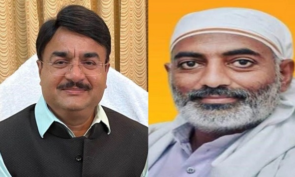 मंत्री पटेल और सांसद दर्शन सिंह (फाइल फोटो) मंत्री पटेल और सांसद दर्शन सिंह (फाइल फोटो)