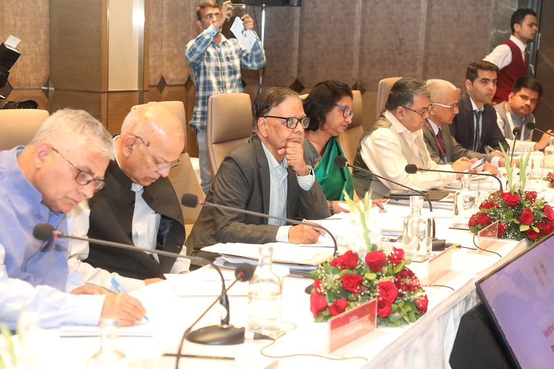मप्रः वित्त आयोग की ग्रामीण एवं नगरीय निकायों और राजनीतिक दलों के प्रतिनिधियों के साथ बैठक मप्रः वित्त आयोग की ग्रामीण एवं नगरीय निकायों और राजनीतिक दलों के प्रतिनिधियों के साथ बैठक