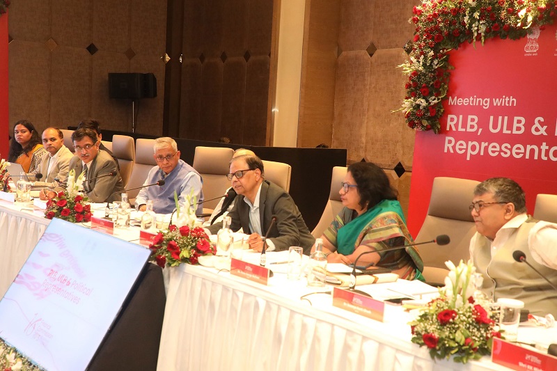 मप्रः वित्त आयोग की ग्रामीण एवं नगरीय निकायों और राजनीतिक दलों के प्रतिनिधियों के साथ बैठक मप्रः वित्त आयोग की ग्रामीण एवं नगरीय निकायों और राजनीतिक दलों के प्रतिनिधियों के साथ बैठक