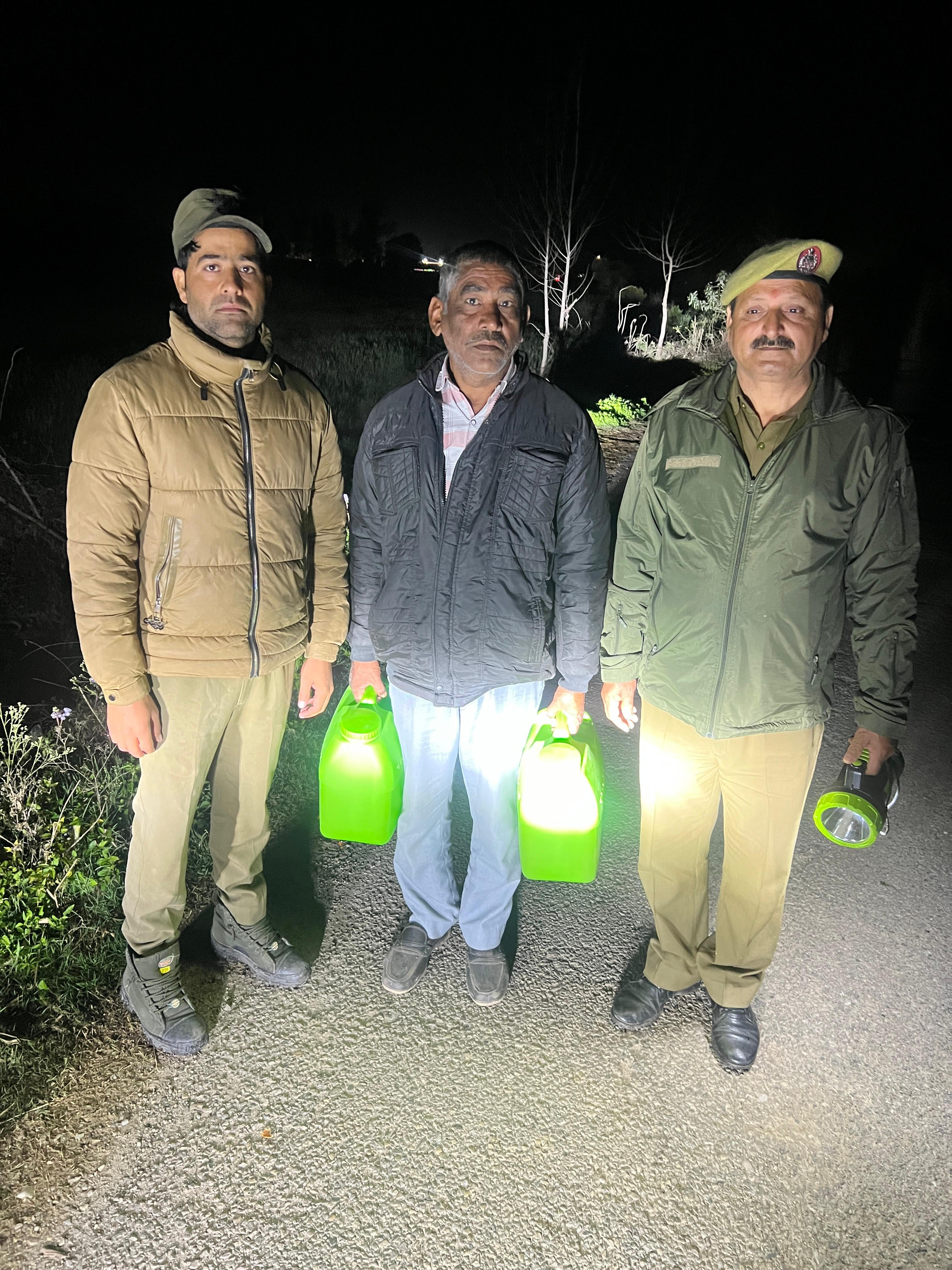 One arrested with illegal liquor One arrested with illegal liquor