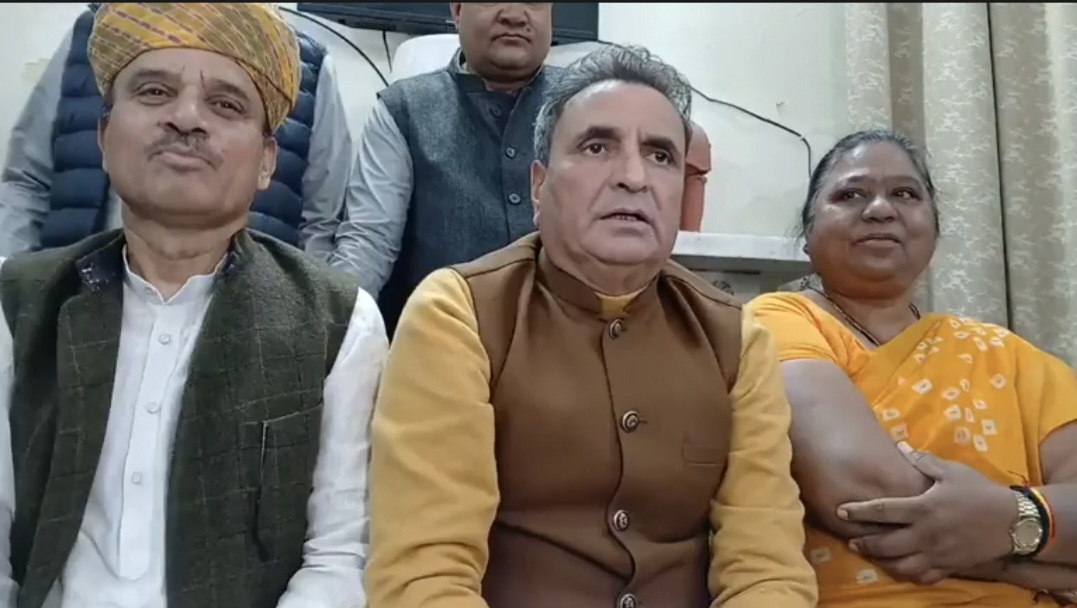 राजस्थान में भाजपा की पर्ची सरकार की कानून एवं शांति व्यवस्था चिंताजनक— राठौड़ राजस्थान में भाजपा की पर्ची सरकार की कानून एवं शांति व्यवस्था चिंताजनक— राठौड़