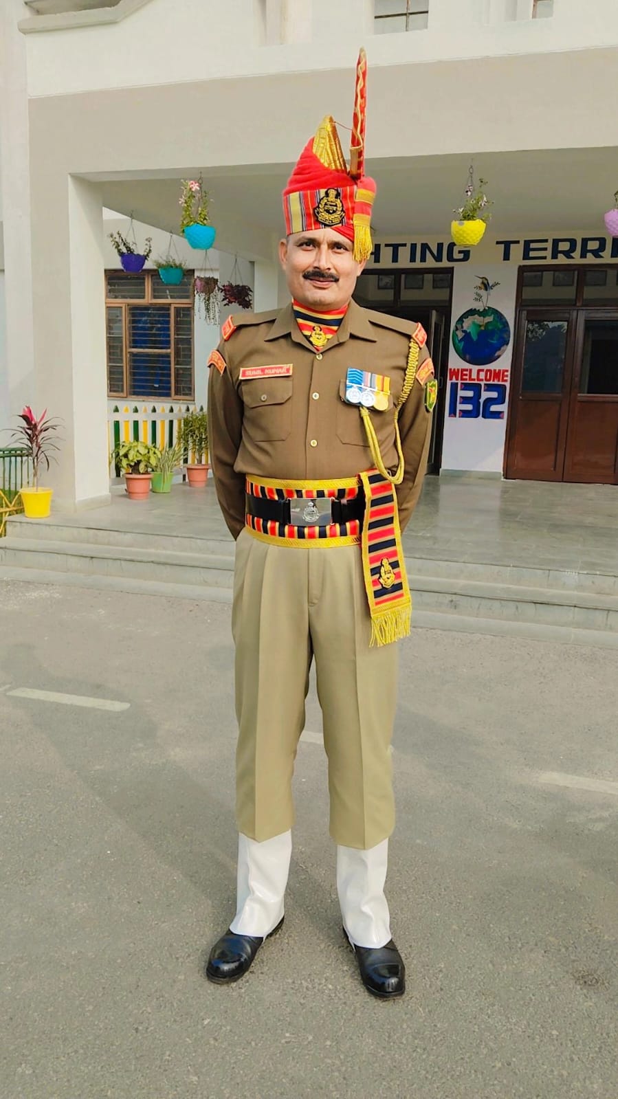 बीएसएफ जवान का फाइल फोटो बीएसएफ जवान का फाइल फोटो