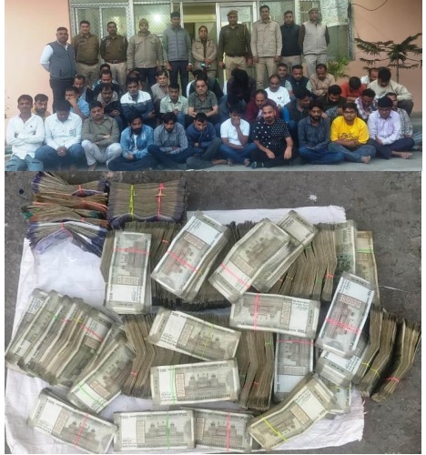 48 लाख 80 हजार रुपए की नगदी बरामद 48 लाख 80 हजार रुपए की नगदी बरामद