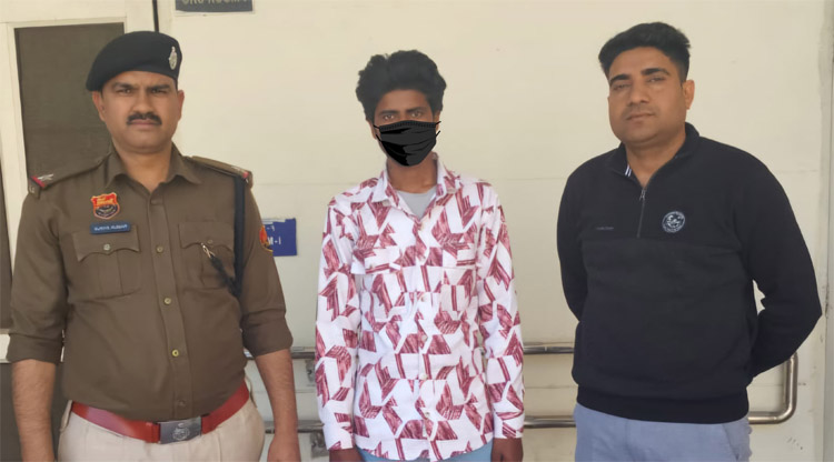 सोनीपत: नाबालिग लड़की को बहला-फुसलाकर घर से भगाने के मामले में संलिप्त आरोपी को गिरफ्तार