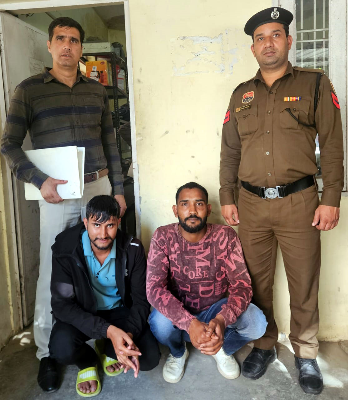 फ्रॉड मामले में गिरफ्तार किए गए आरोपित