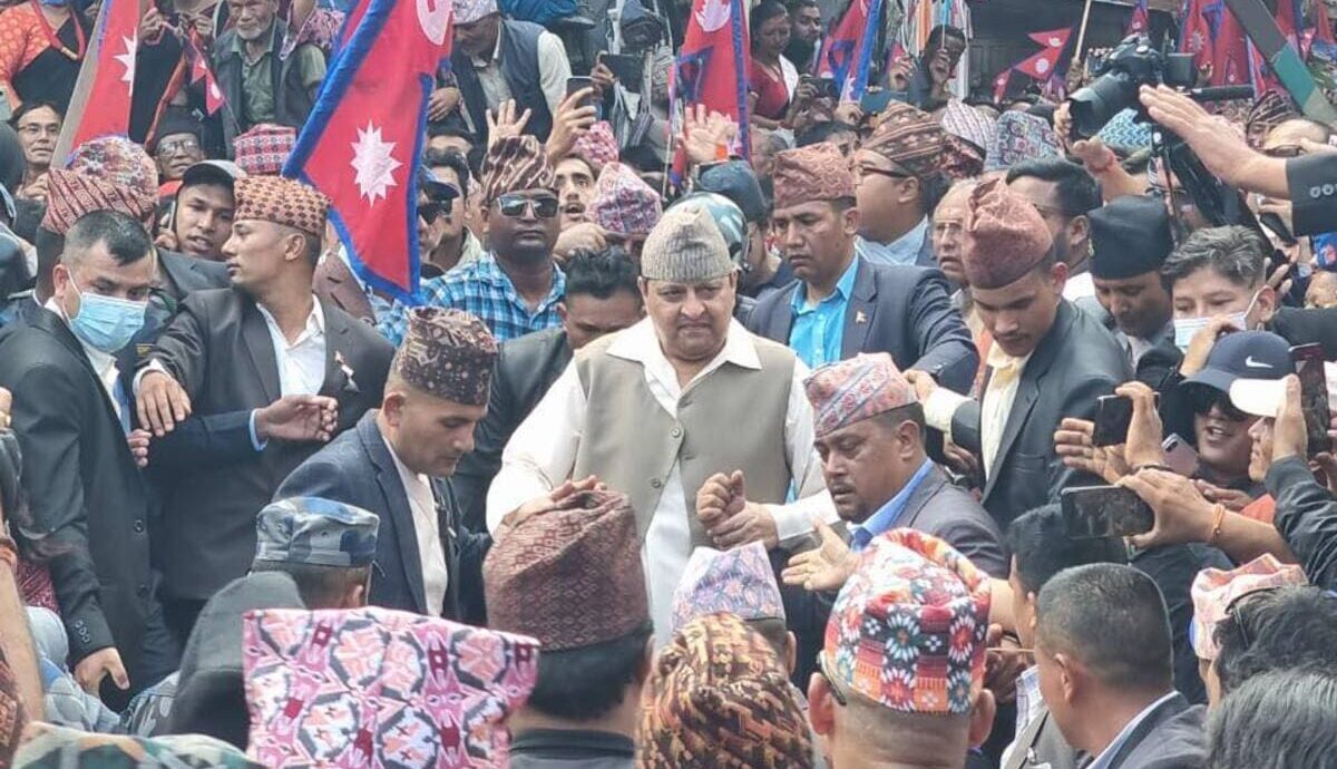 पूर्व राजा ज्ञानेन्द्र शाह पूर्व राजा ज्ञानेन्द्र शाह