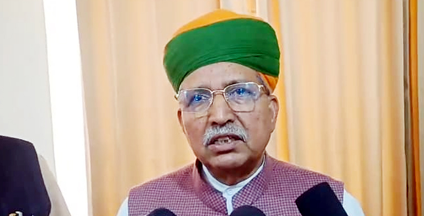 वन नेशन-वन इलेक्शन समय की मांग, देश को व्यापक स्तर पर लाभ : केन्द्रीय मंत्री अर्जुनराम वन नेशन-वन इलेक्शन समय की मांग, देश को व्यापक स्तर पर लाभ : केन्द्रीय मंत्री अर्जुनराम