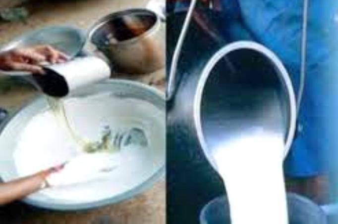 मिलावटी दूध सामग्री मिलावटी दूध सामग्री