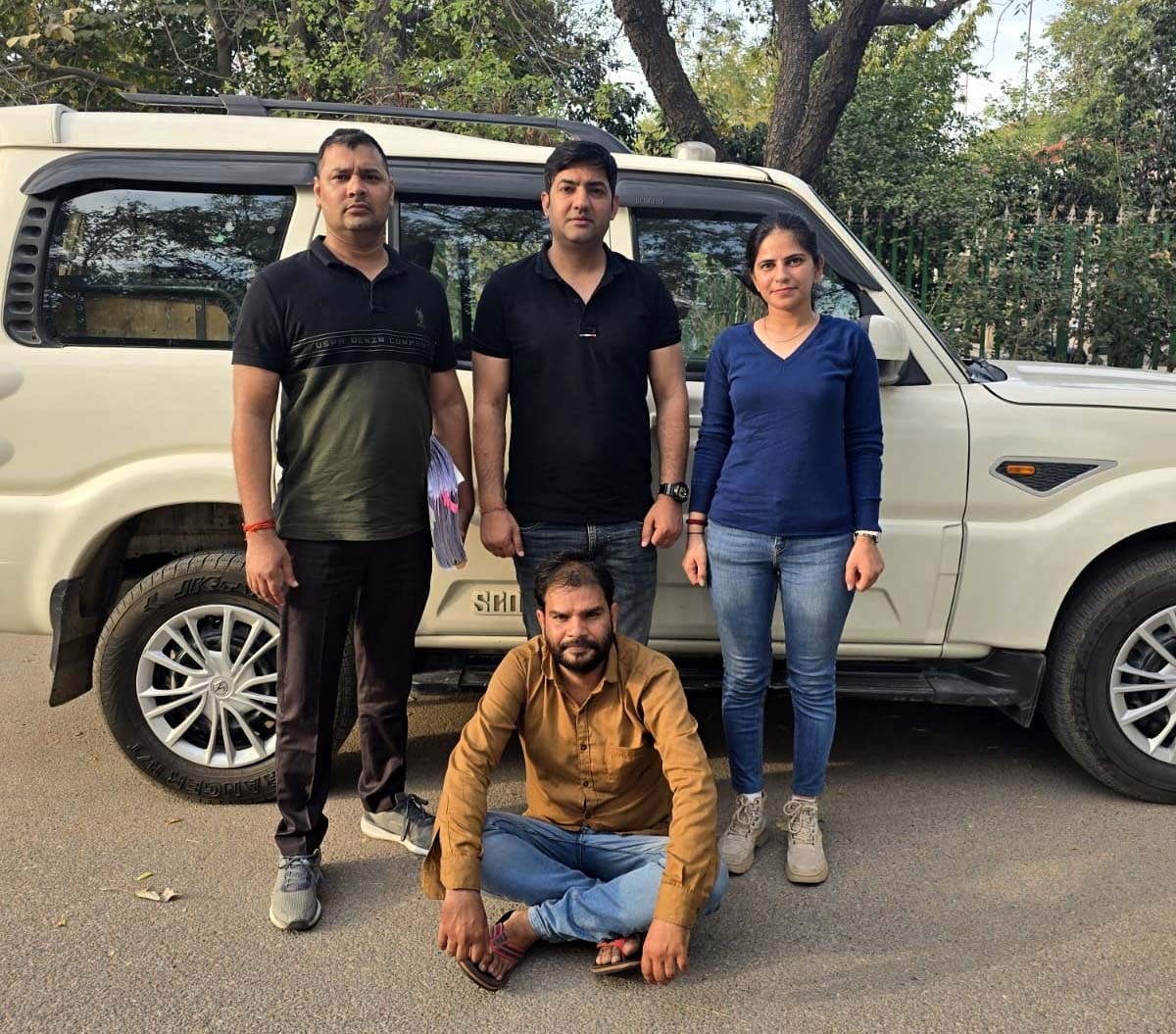 फ्रॉड मामले में गिरफ्तार किया गया आरोपित फ्रॉड मामले में गिरफ्तार किया गया आरोपित