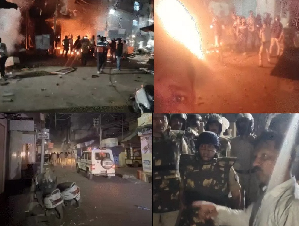 महू की घटना के सामने आए वीडियो से लिए गए फुटेज महू की घटना के सामने आए वीडियो से लिए गए फुटेज