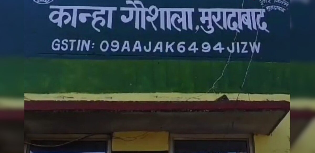 मुरादाबाद में नगर निगम द्वारा संचालित कान्हा गोशाला मुरादाबाद में नगर निगम द्वारा संचालित कान्हा गोशाला