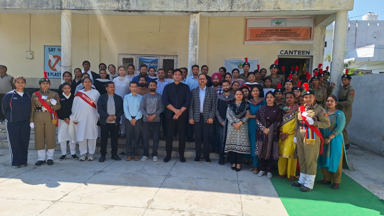 Didi ki rasoi canteen inaugurated in Women's Degree College Didi ki rasoi canteen inaugurated in Women's Degree College