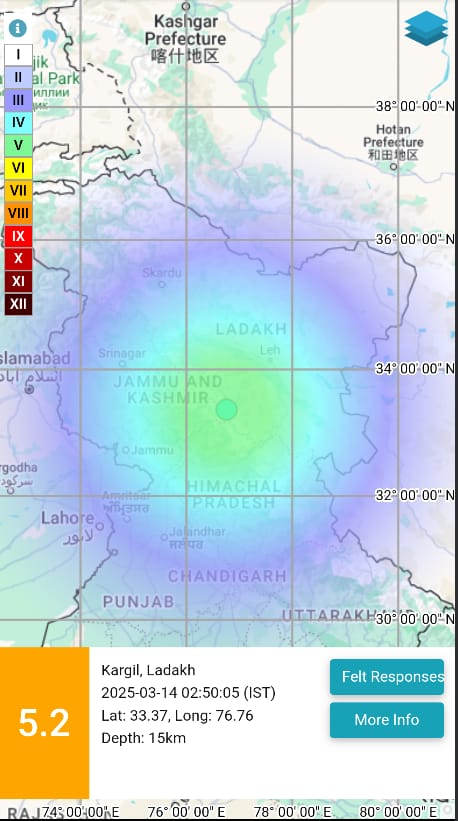 भूकम्प के झटके भूकम्प के झटके