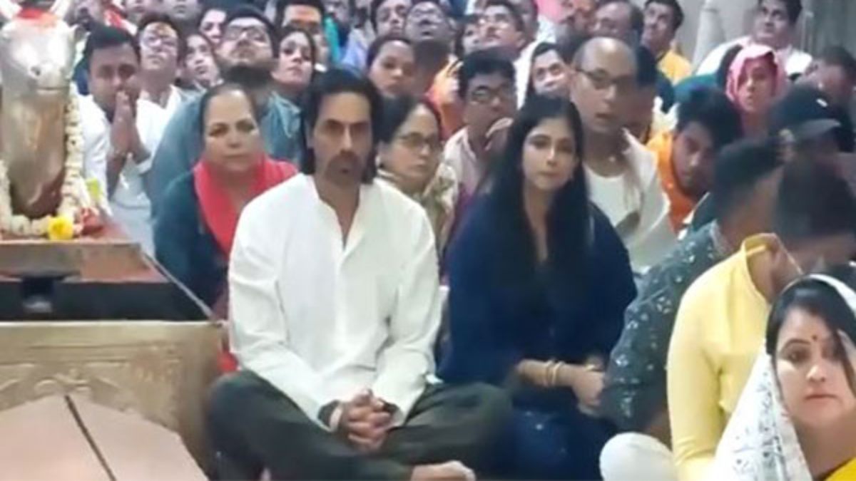 बाबा महाकाल के दरबार में पहुंचे अभिनेता अर्जुन रामपाल बाबा महाकाल के दरबार में पहुंचे अभिनेता अर्जुन रामपाल