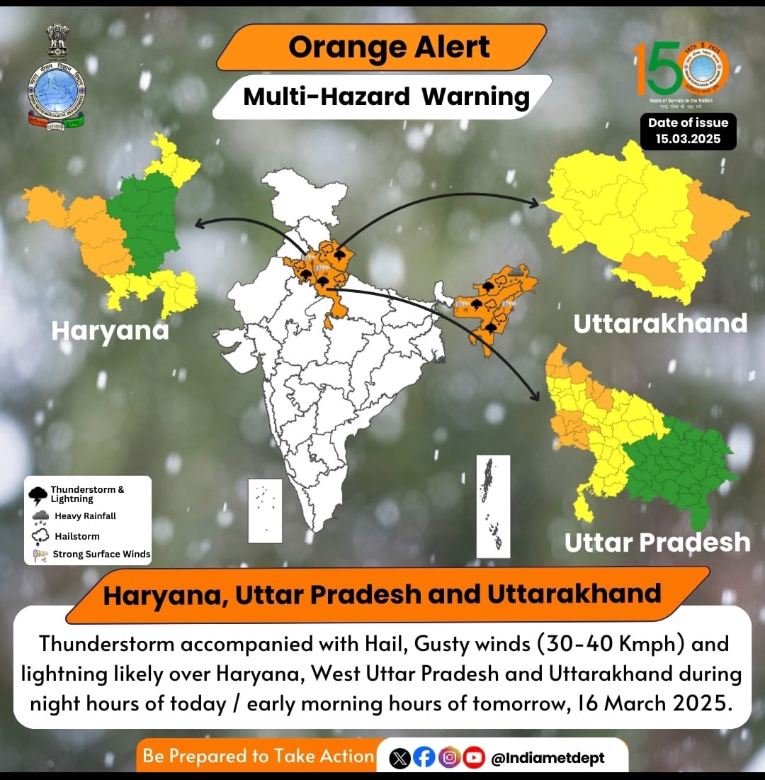 मौसम विभाग द्वारा जारी फोटो मौसम विभाग द्वारा जारी फोटो