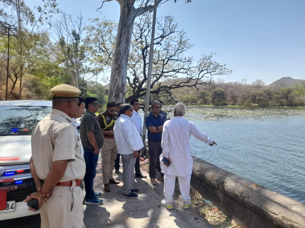 पंजाब के राज्यपाल कटारिया ने उदयपुर में किया पिछोला रिंग रोड का निरीक्षण पंजाब के राज्यपाल कटारिया ने उदयपुर में किया पिछोला रिंग रोड का निरीक्षण