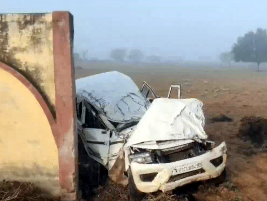 कार पलटने से वेटरनरी डॉक्टर की मौत कार पलटने से वेटरनरी डॉक्टर की मौत