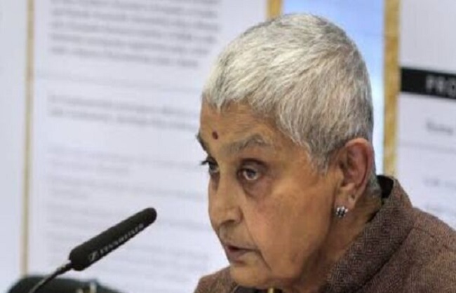 प्रख्यात शिक्षाविद् और साहित्य सिद्धांतकार प्रोफेसर गायत्री चक्रवर्ती स्पिवाक प्रख्यात शिक्षाविद् और साहित्य सिद्धांतकार प्रोफेसर गायत्री चक्रवर्ती स्पिवाक